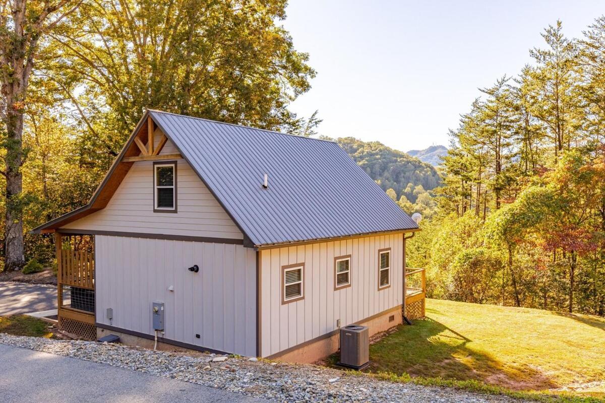 Twin Oaks Cabin ブライソン・シティ エクステリア 写真
