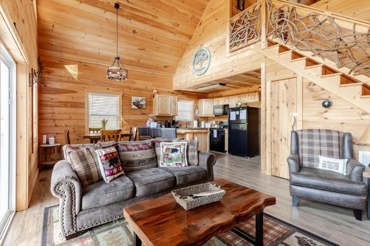 Twin Oaks Cabin ブライソン・シティ エクステリア 写真